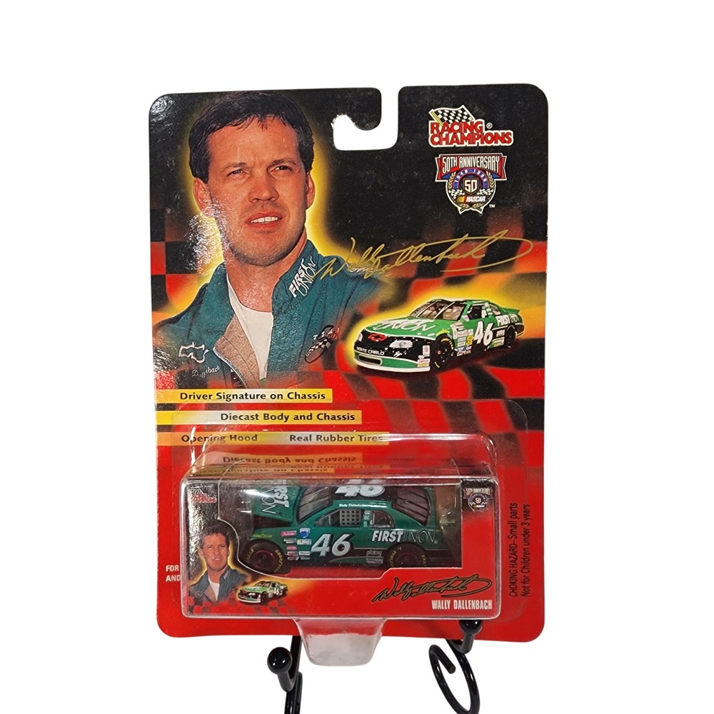Racing Champions NASCAR 50th Anniversary Wally Dallenbach 46 First Union NOS